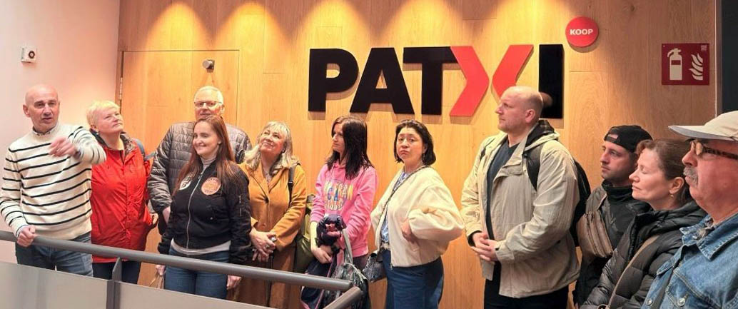 Visitas a Empresa para la integracion social y laboral de personas ucranianas en el País Vasco. PatxiKoop