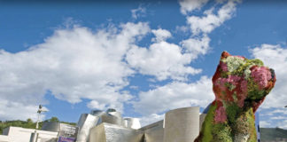 Jeff Koons y ‘Puppy’, un perrito que vigila el Museo Guggenheim en Bilbao 'Puppy' Bilbao