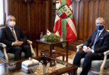 El Lehendakari y el Embajador japonés acuerdan desarollar la iniciativa Euskadi-Japón Euskadi-Japón 2023
