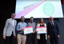 Inalia y Carlos Delclaux, premios Álava Emprende 2022 Inalia y Carlos Delclaux, premios Álava Emprende 2022