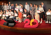 Premios Álava Emprende 2023: Lourdes Martinez -Bodegas Familia Martínez Zabala- y Chubby Apps Premios Álava Emprende 2023