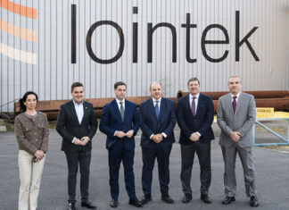 La empresa vasca Lointek participa en el diseño de una central energética de Bill Gates en Estados Unidos LOINTEK. Lehendakari Imanol Pradales. Mikel Jauregui. Loroño.